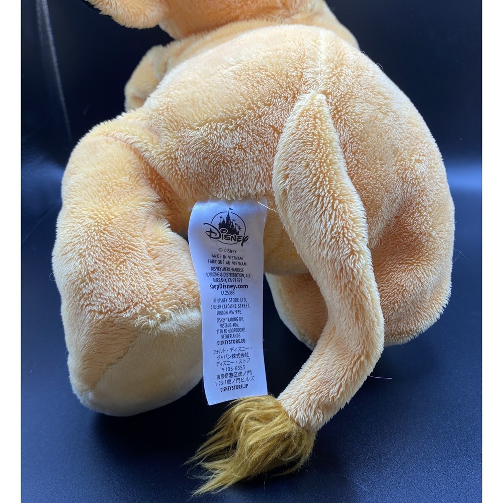 The Disney Store Simba 17" Plush Lion King Stuffed Animal Toy EUC - Picture 7 of 8